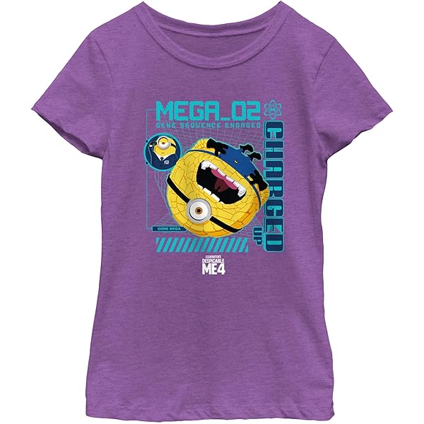 トップス SS24 FCRB for Kids  MINIONS EMBLEM TEE Amazon.com: Despicable Me 4 Mega Minion Blueprint Blue Kids